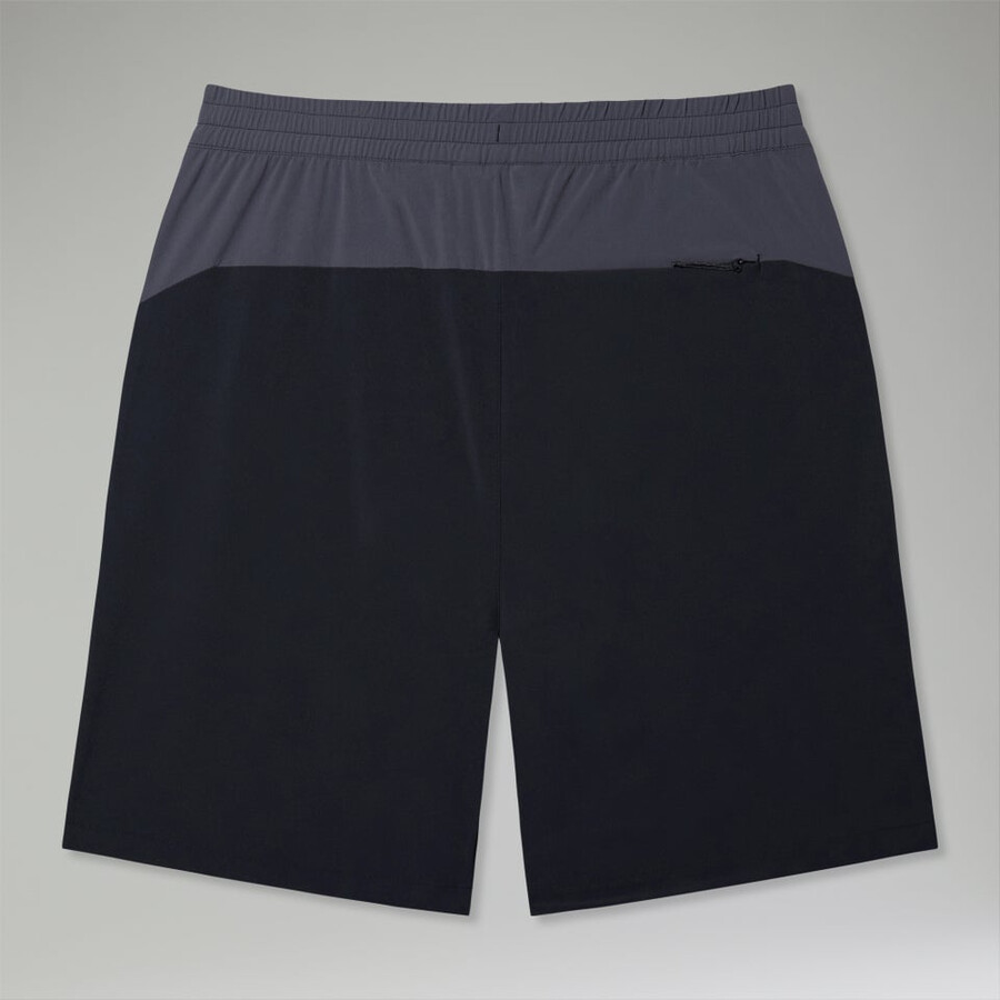 uomini wandermoor vento breve nerogrigio berghaus