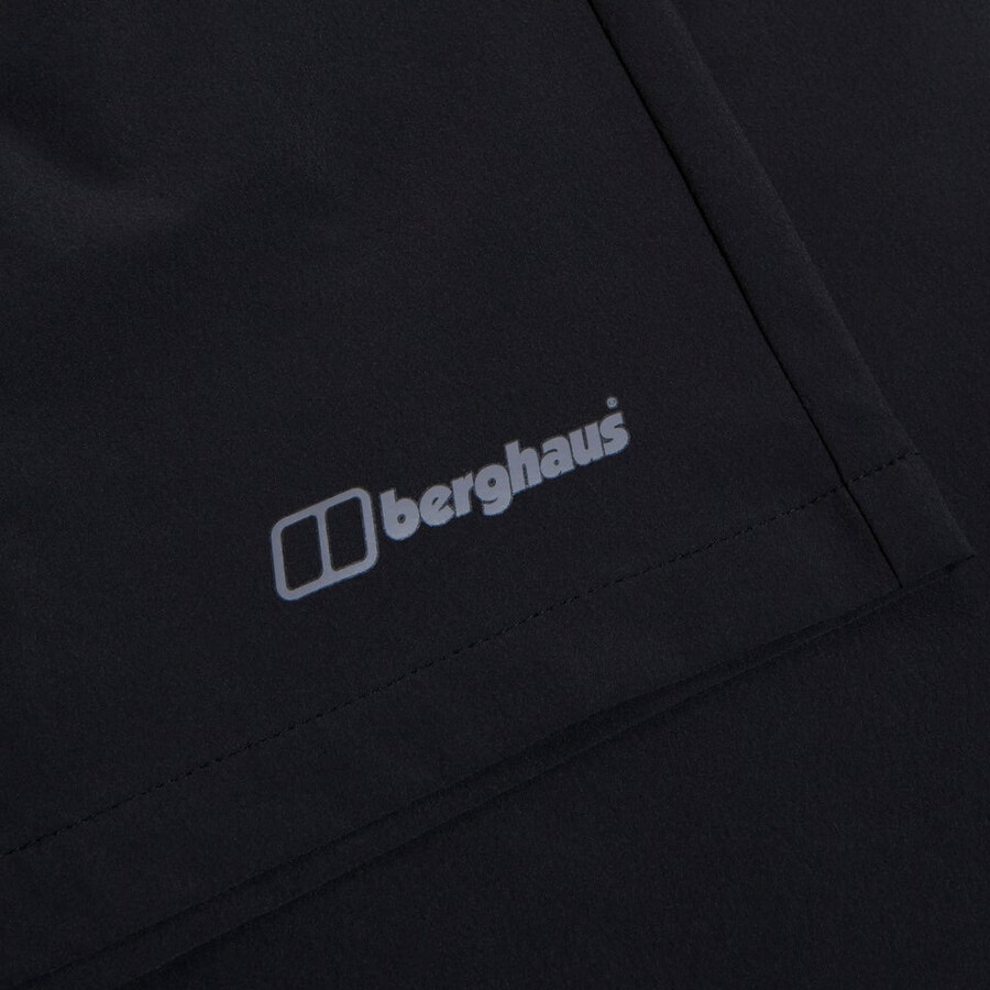 uomini wandermoor vento breve nerogrigio berghaus