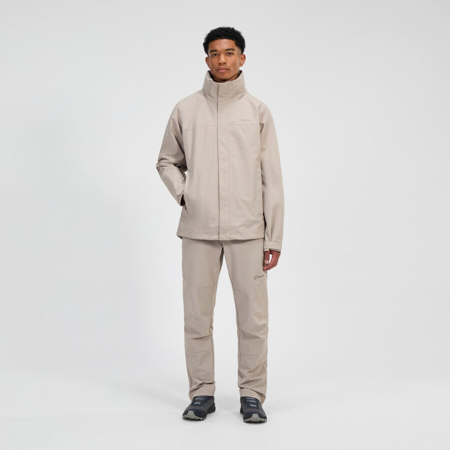 uomini rg alfa 2.0 impermeabile giacca - grigio berghaus