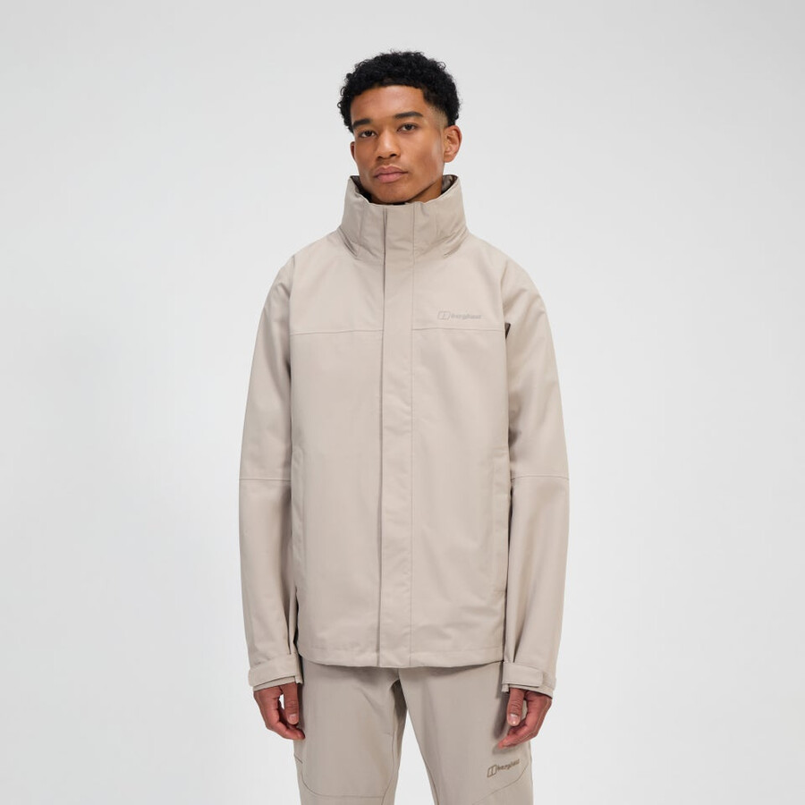 uomini rg alfa 2.0 impermeabile giacca - grigio berghaus
