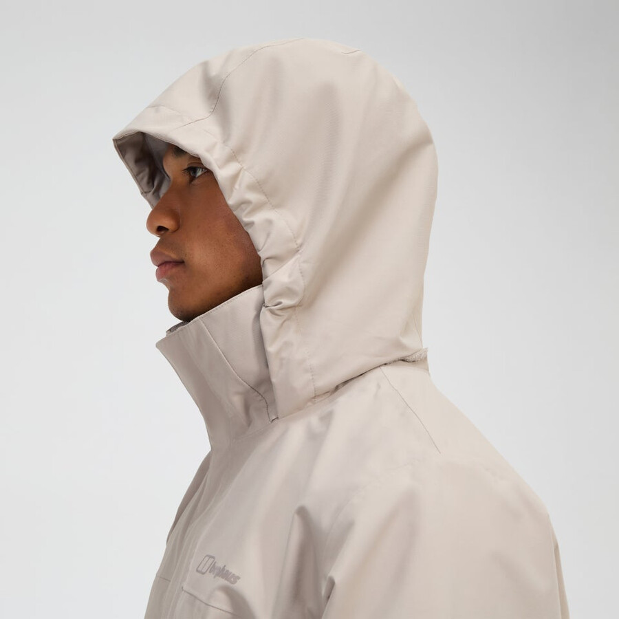 uomini rg alfa 2.0 impermeabile giacca - grigio berghaus