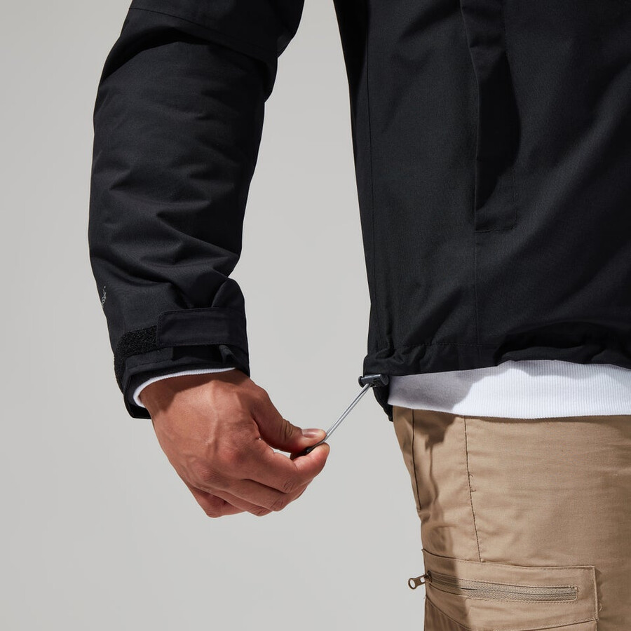 uomini rg alfa 2.0 gemini 3in1 giacca - nero berghaus