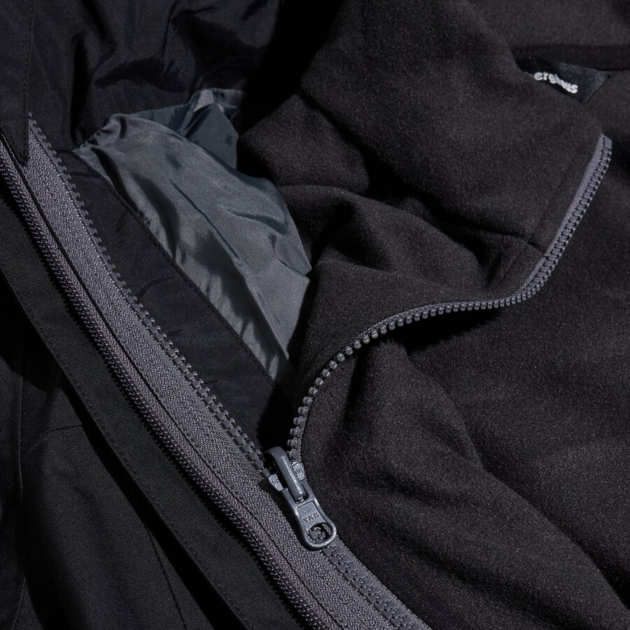 uomini rg alfa 2.0 gemini 3in1 giacca - nero berghaus