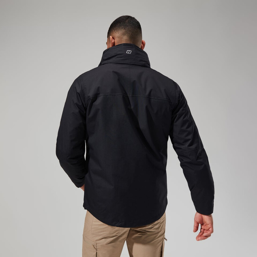 uomini rg alfa 2.0 gemini 3in1 giacca - nero berghaus