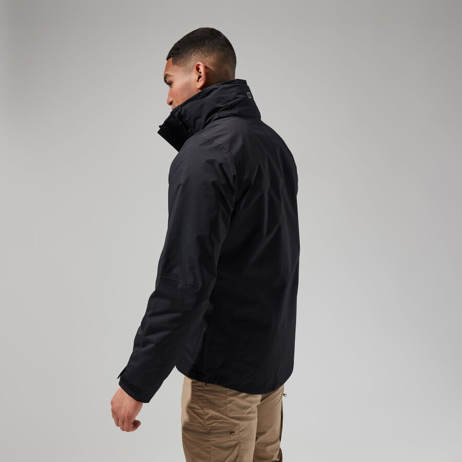 uomini rg alfa 2.0 gemini 3in1 giacca - nero berghaus