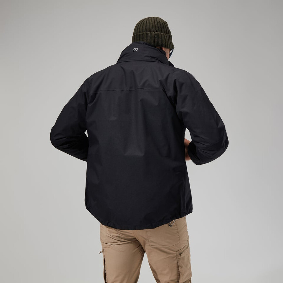 uomini rg alfa 2.0 gemini 3in1 giacca - nero berghaus
