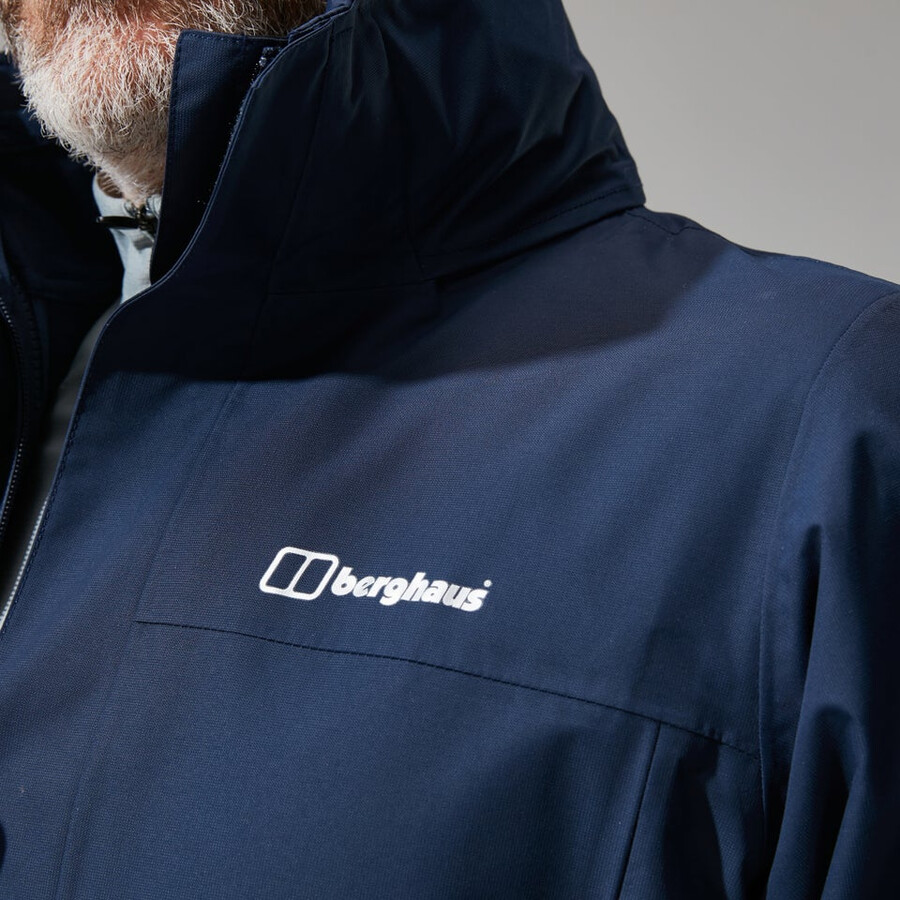 uomini rg alfa 2.0 gemini 3in1 giacca - blu scuro berghaus