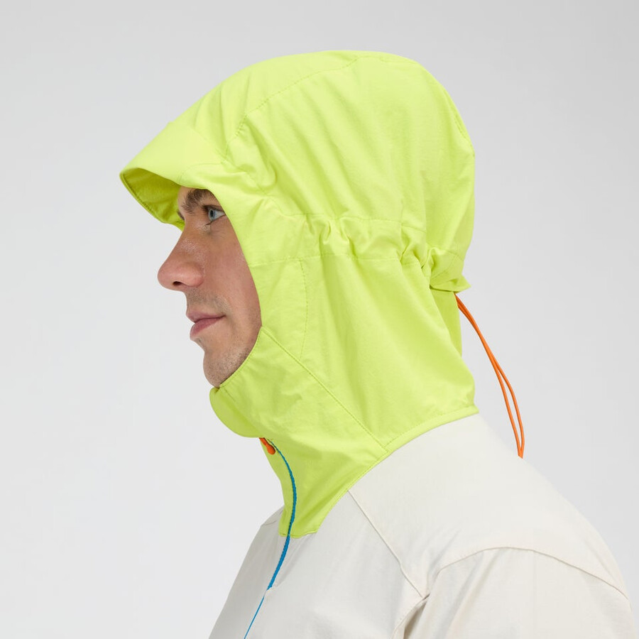 uomini ridge-roamer lite softshell giacca - grigiogiallo berghaus