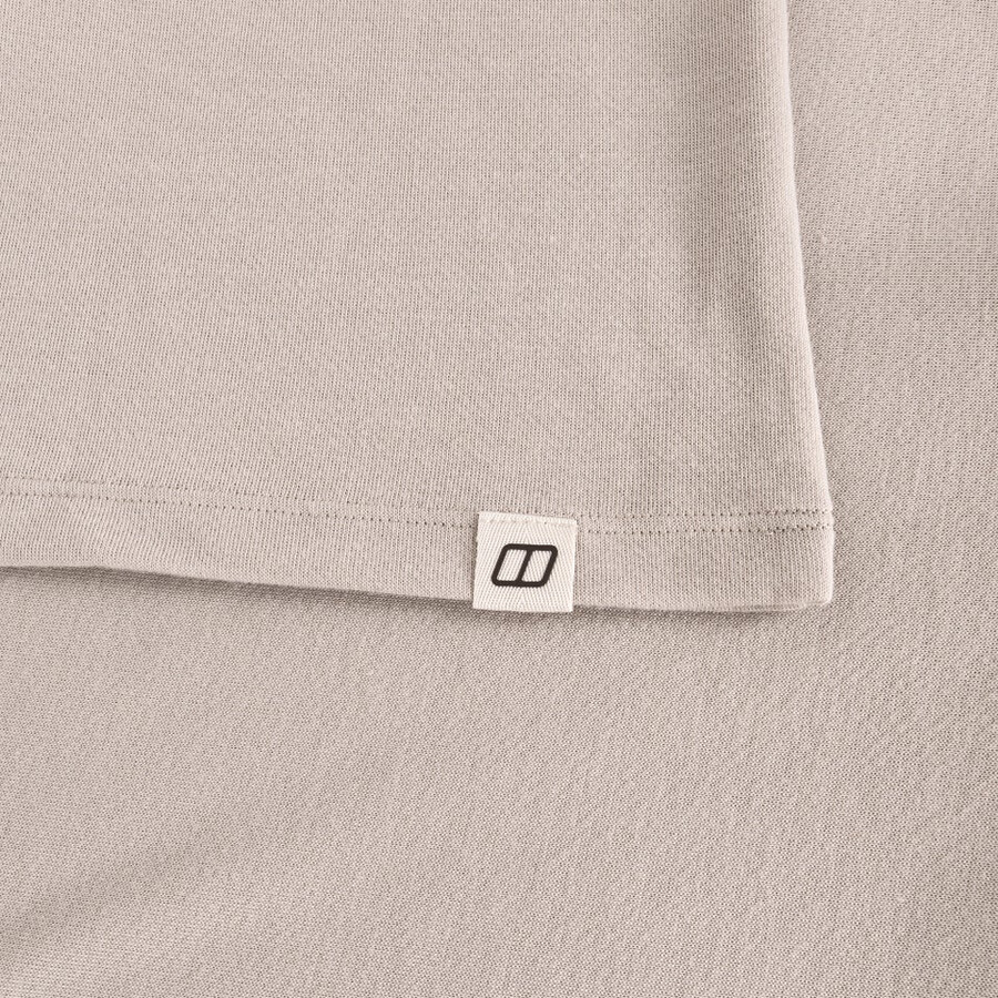 uomini ivyhill half zip top - grigio berghaus