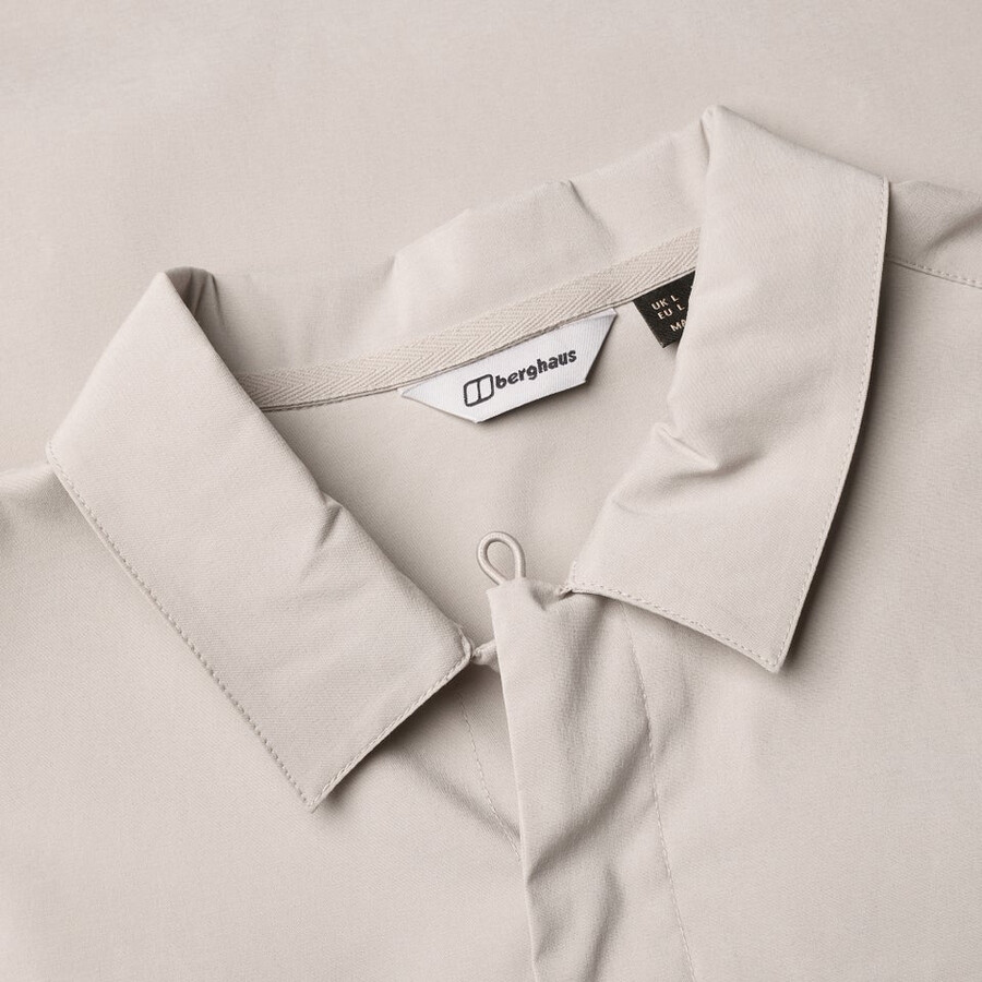 uomini explorer ls overshirt - grigio berghaus