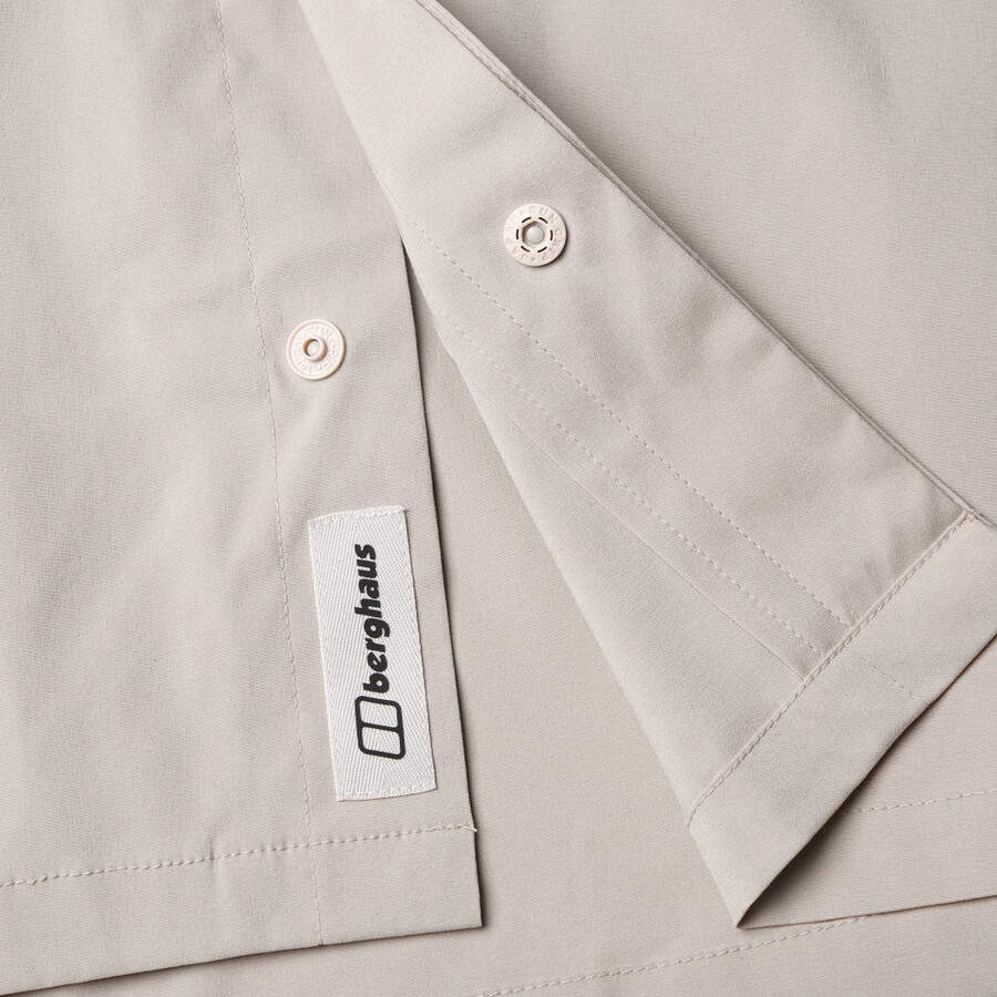 uomini explorer ls overshirt - grigio berghaus