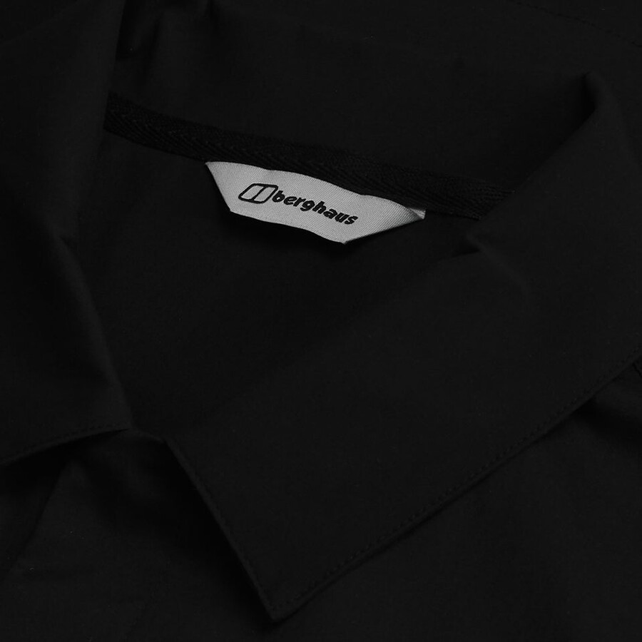 uomini explorer manica corta overshirt - nero berghaus