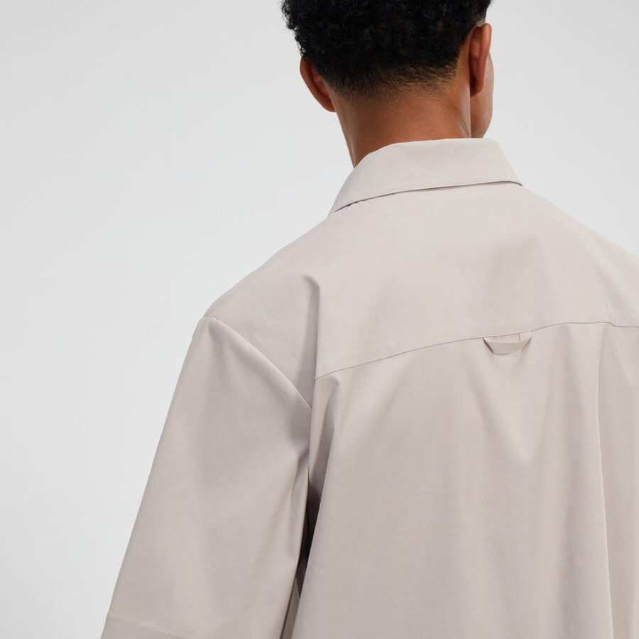 uomini explorer ss overshirt - grigio berghaus