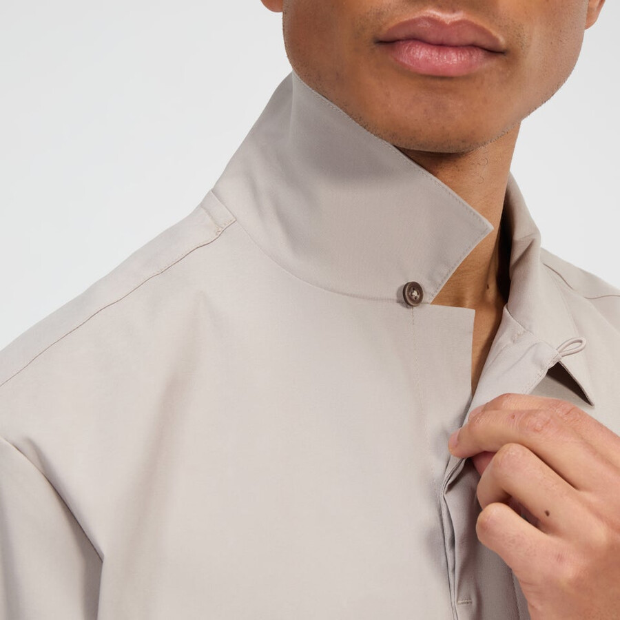 uomini explorer ss overshirt - grigio berghaus