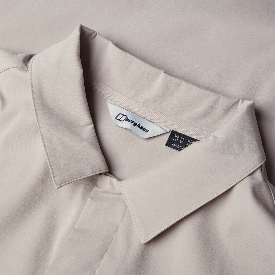 uomini explorer ss overshirt - grigio berghaus