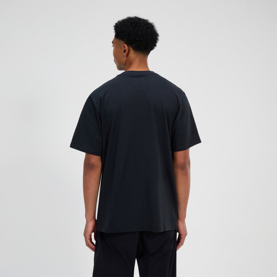 uomo berghaus classe-shirt con logo - nero berghaus