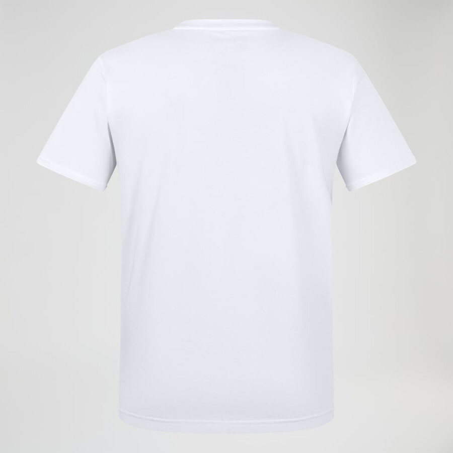 uomo berghaus classe-shirt con logo - bianco berghaus