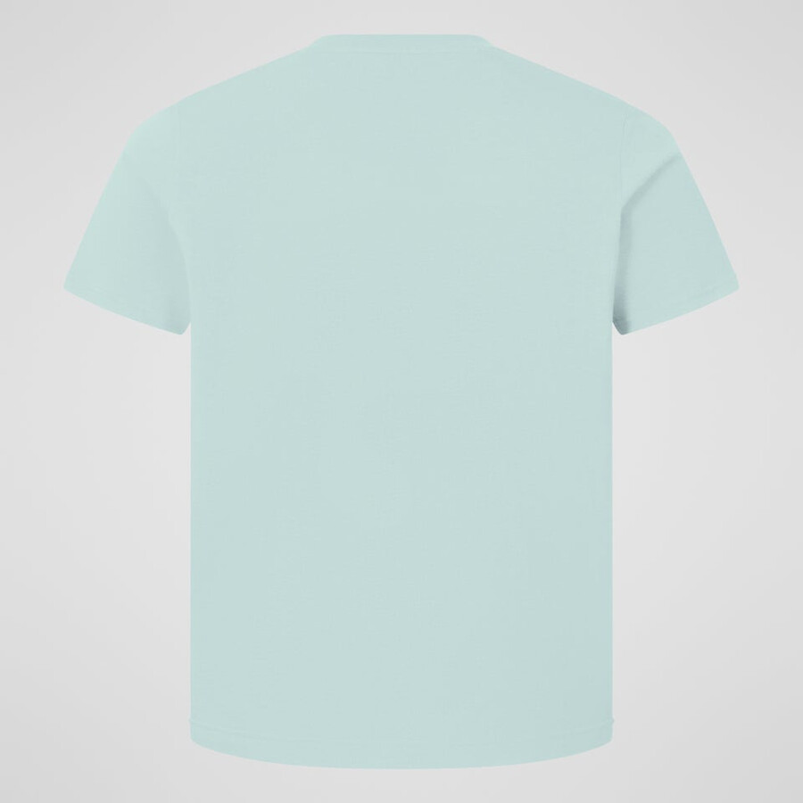 per uomini di classe-shirt con logo - verde berghaus