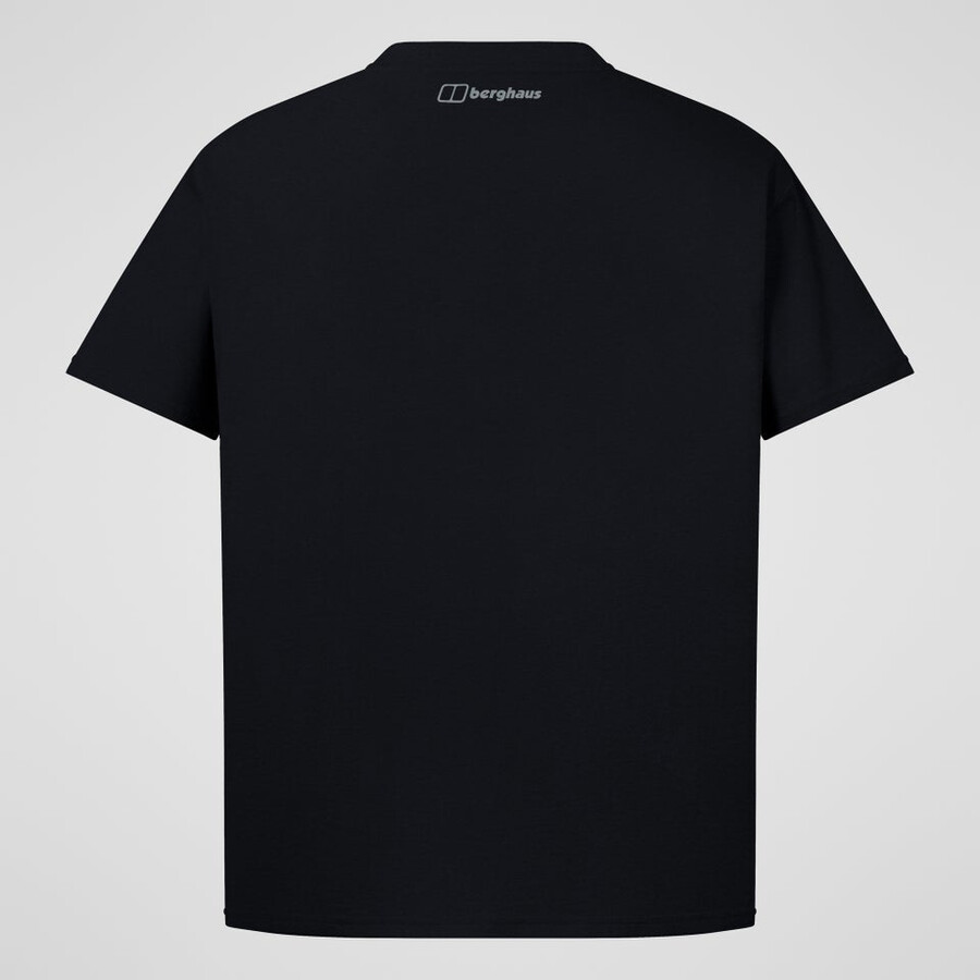 uomini mappa di toon tee - black berghaus