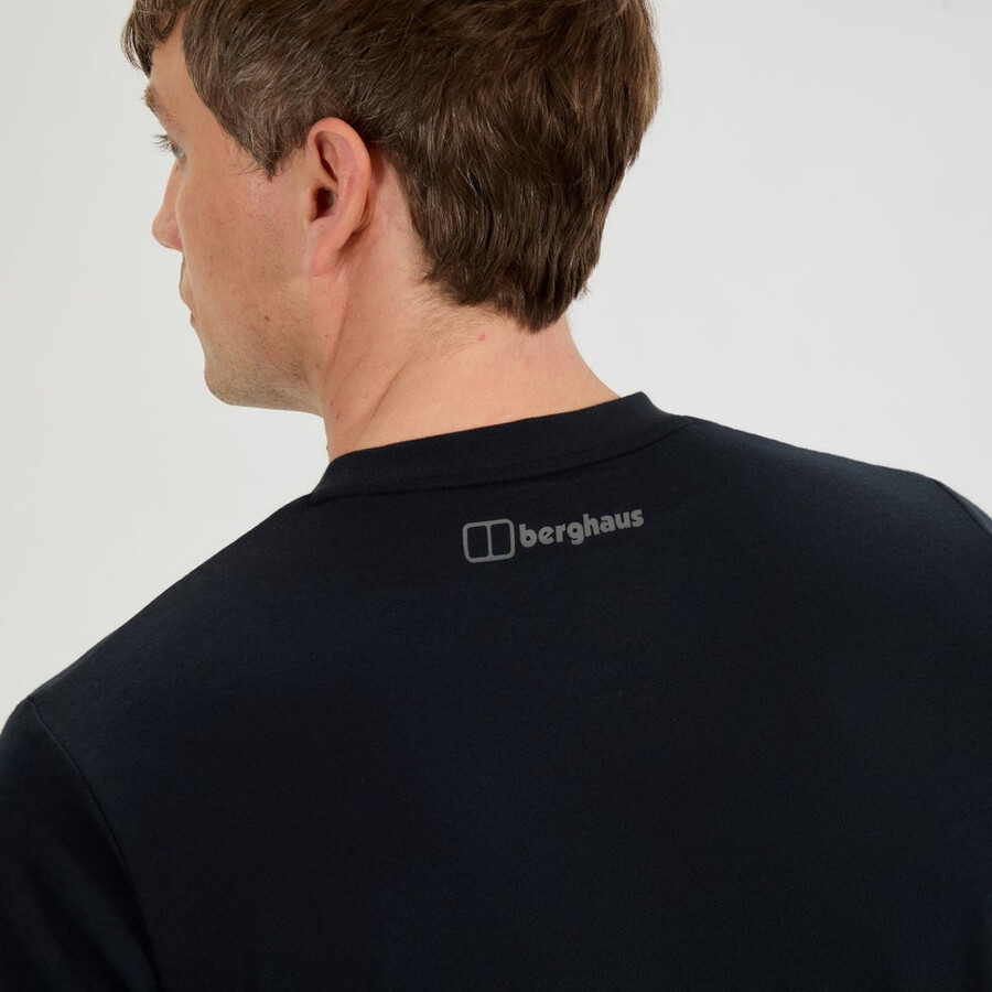 uomini mappa di toon tee - black berghaus