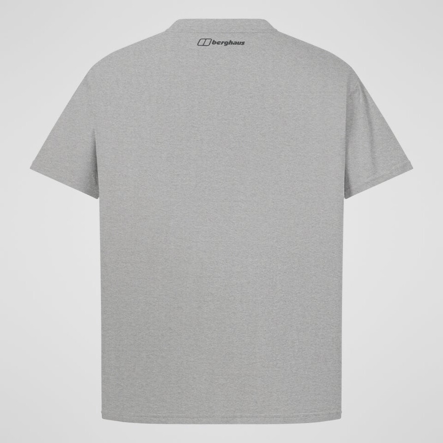 uomini mappa di toon tee grigio berghaus