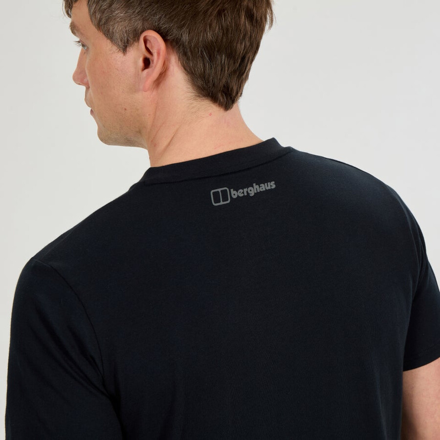 per uomini di alto livello percorso tee - black berghaus