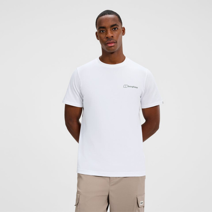 uomini coordinate tee - bianco berghaus