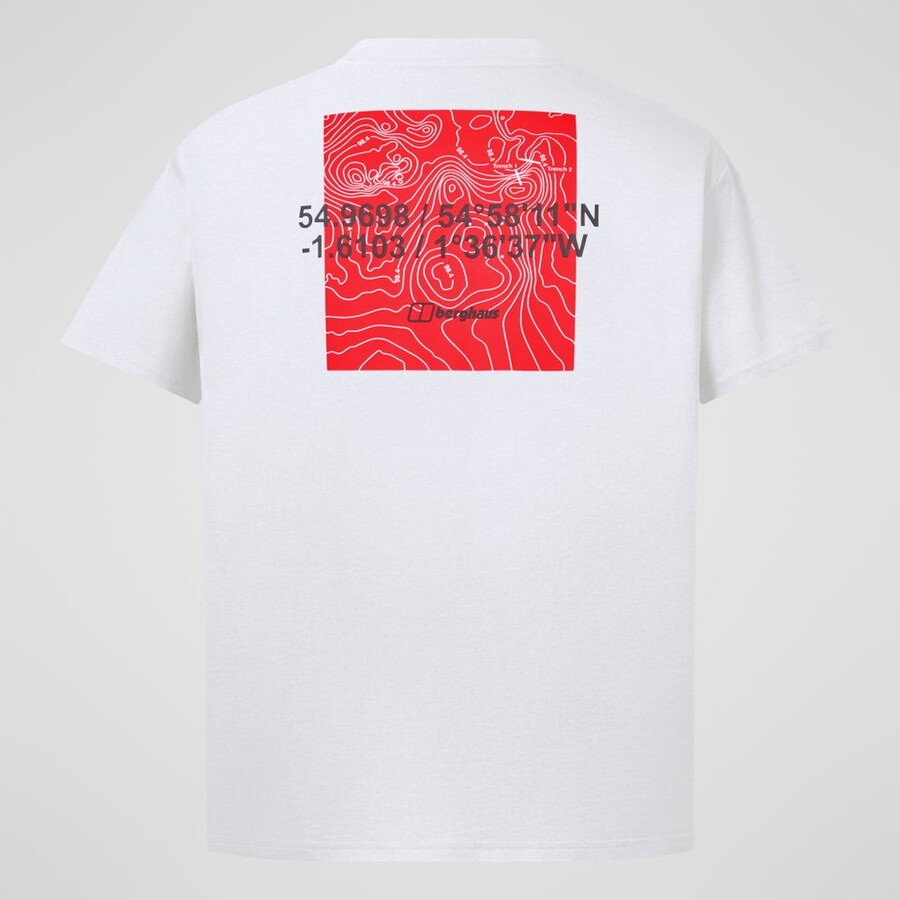 uomini coordinate tee - bianco berghaus