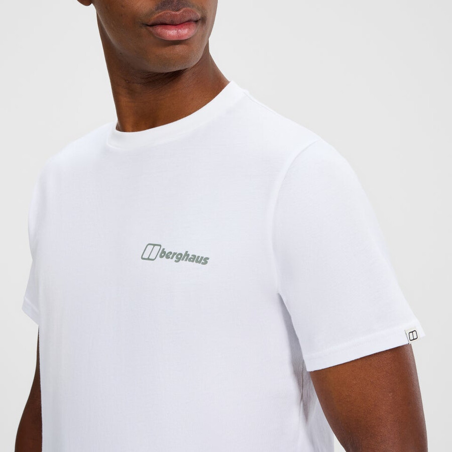 uomini coordinate tee - bianco berghaus
