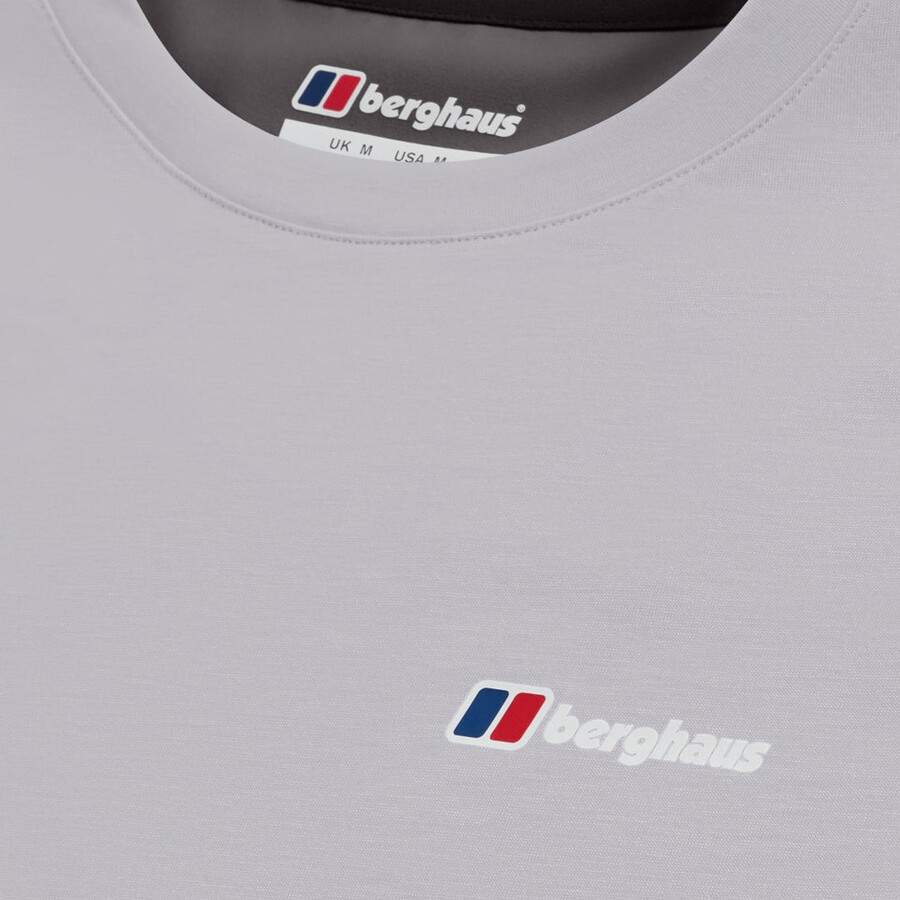 gli uomini del terreno trek tech tee grigio berghaus