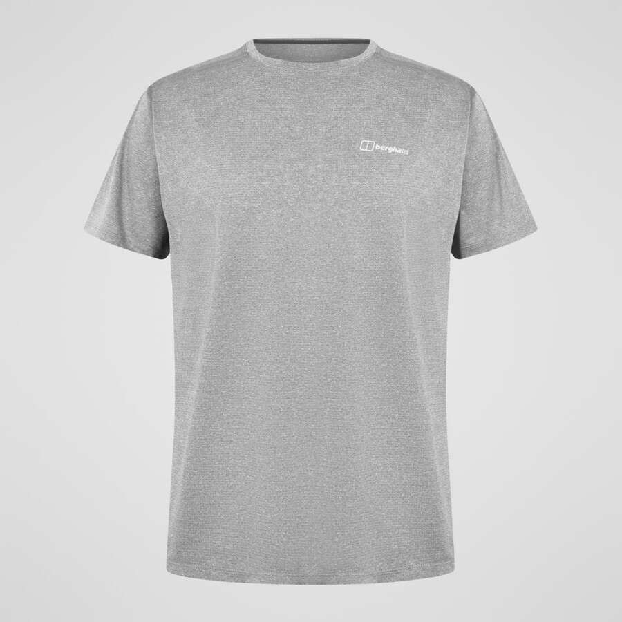 uomini firsby tech tee grigio berghaus