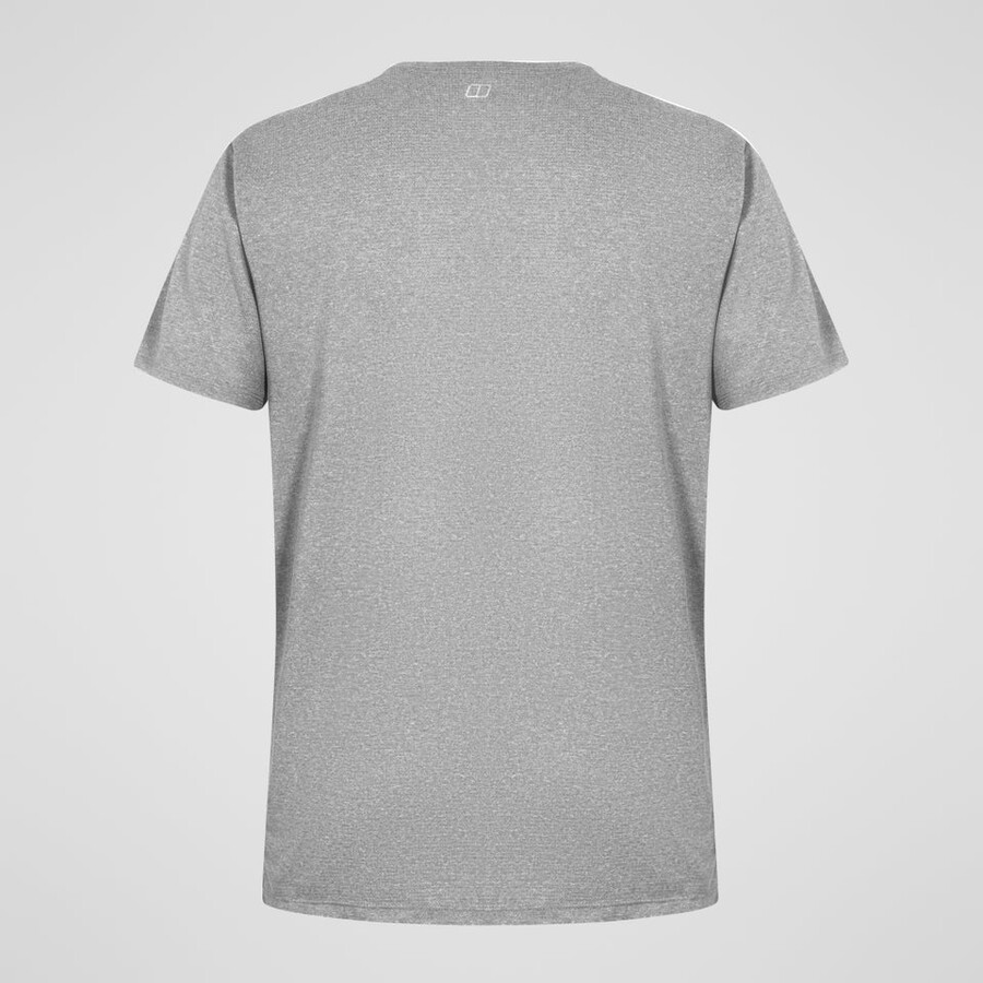 uomini firsby tech tee grigio berghaus
