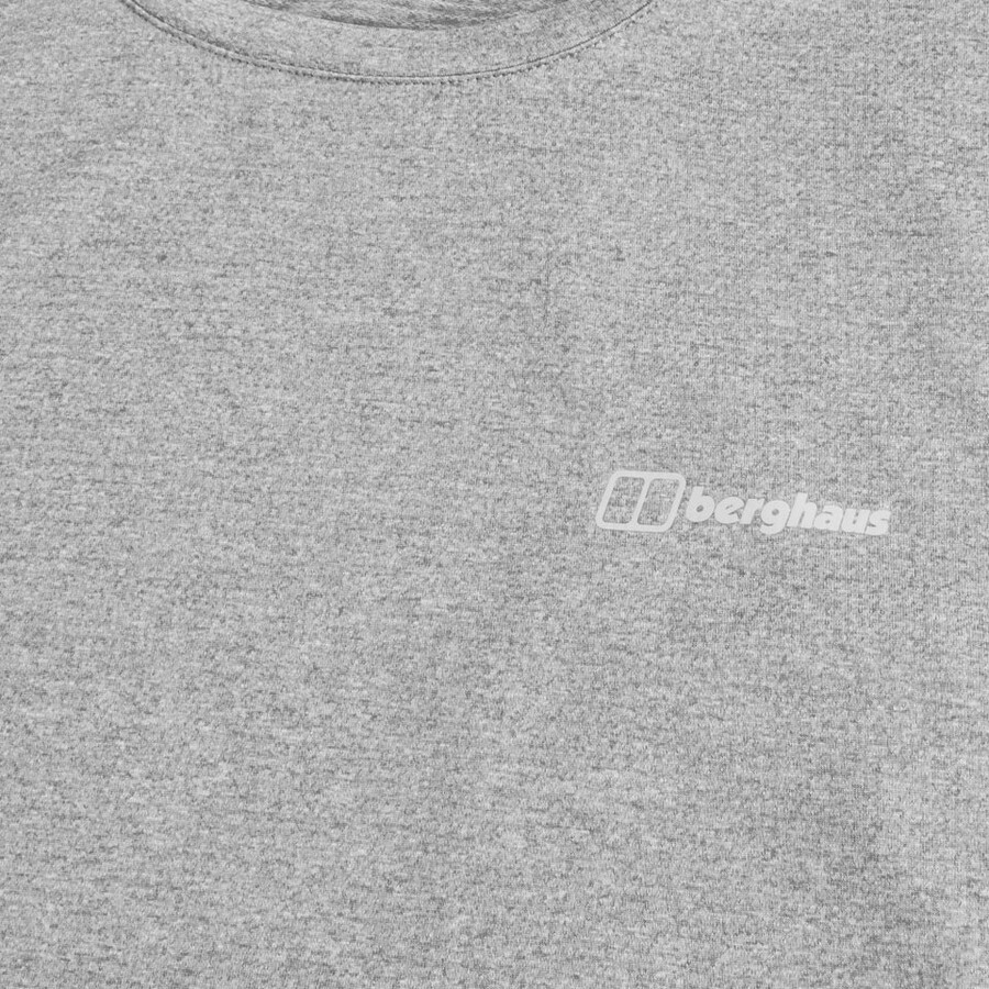 uomini firsby tech tee grigio berghaus