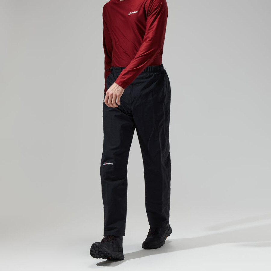 uomini hillwalker gore-tex-pant - black berghaus