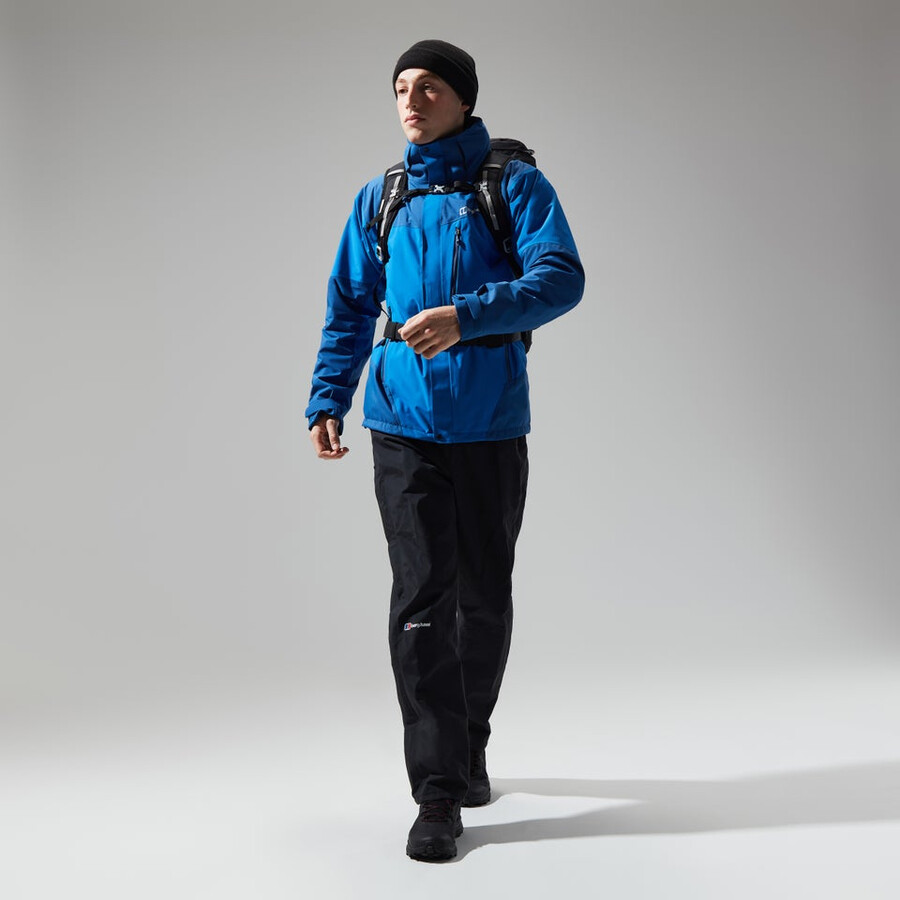 uomini hillwalker gore-tex-pant - black berghaus