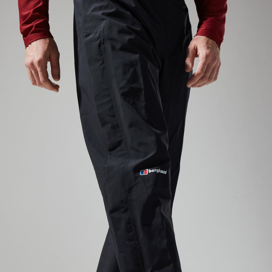uomini hillwalker gore-tex-pant - black berghaus