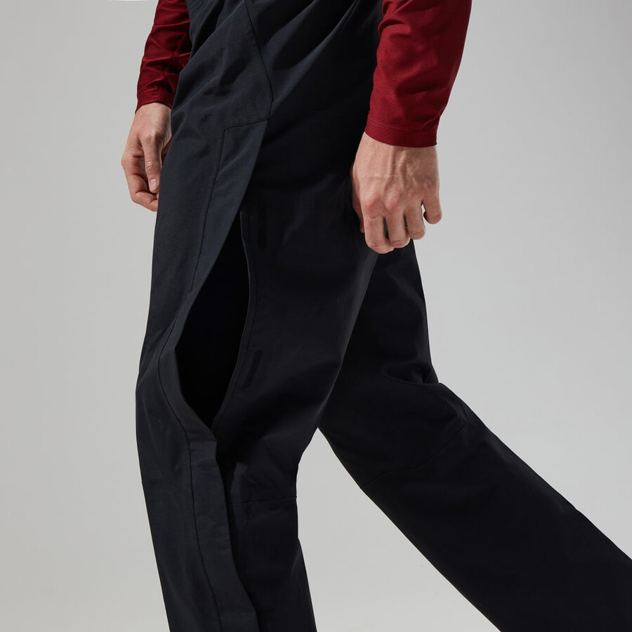 uomini hillwalker gore-tex-pant - black berghaus