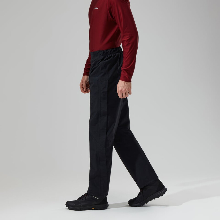 uomini hillwalker gore-tex-pant - black berghaus