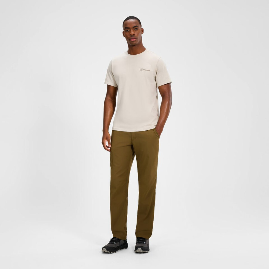 uomini navigator 2.0 pantalone marrone berghaus