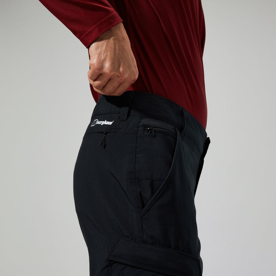 uomini navigator 2.0 pantaloni - nero berghaus