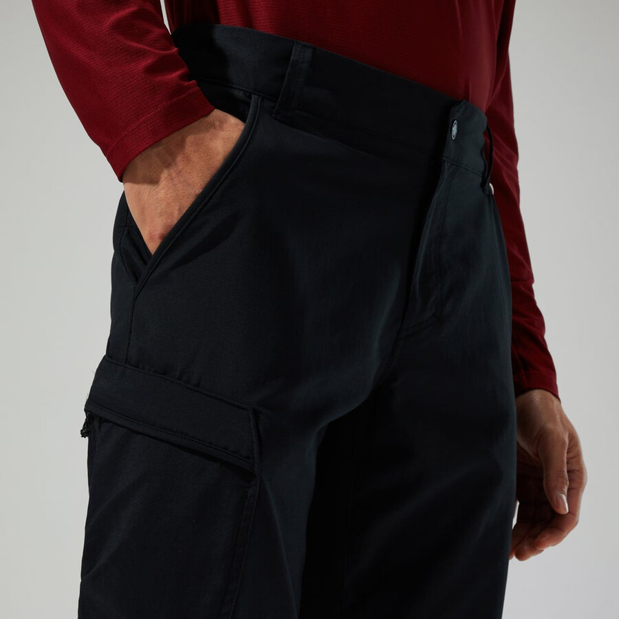 uomini navigator 2.0 pantaloni - nero berghaus