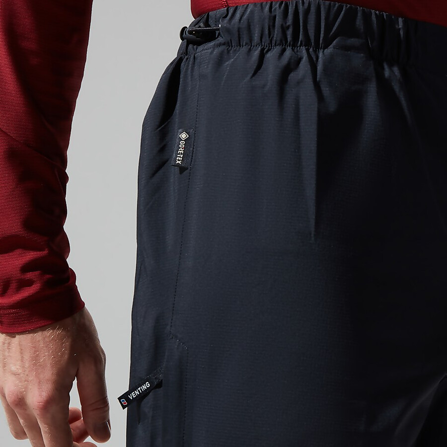 uomini paclite gore-tex-pant - black berghaus
