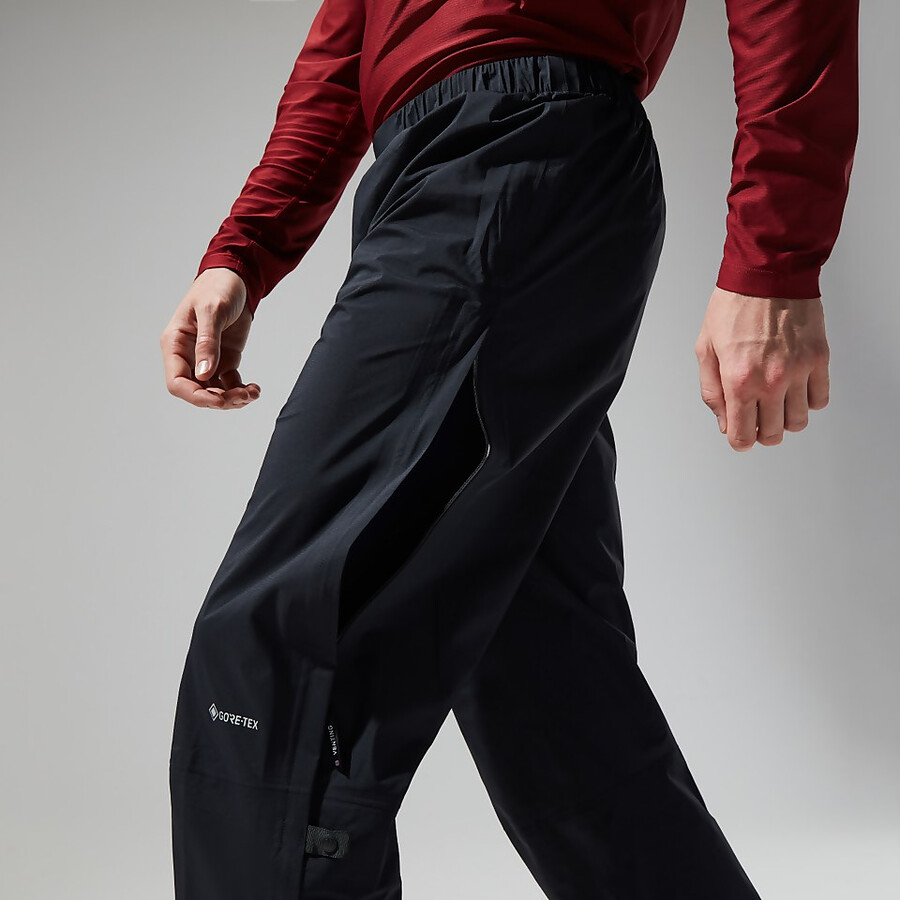 uomini paclite gore-tex-pant - black berghaus
