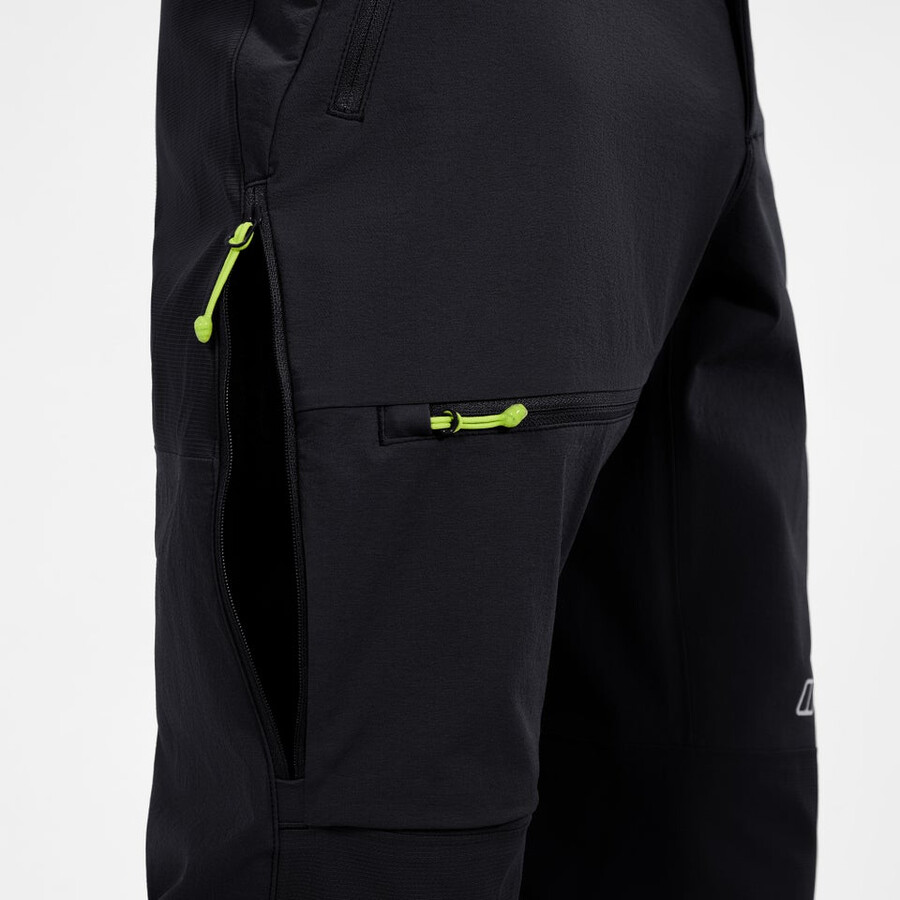 uomini mtn guida alpina pant - black berghaus