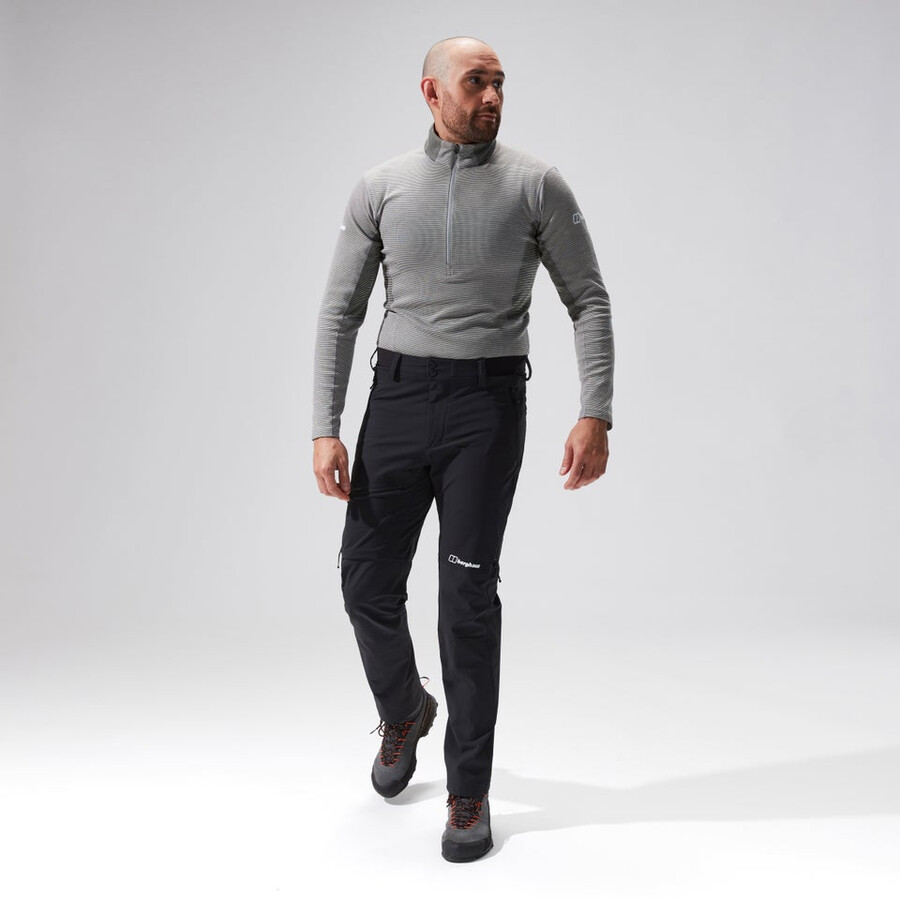 uomini mtn guida alpina pant - black berghaus