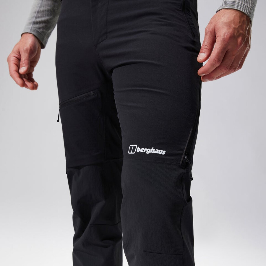 uomini mtn guida alpina pant - black berghaus