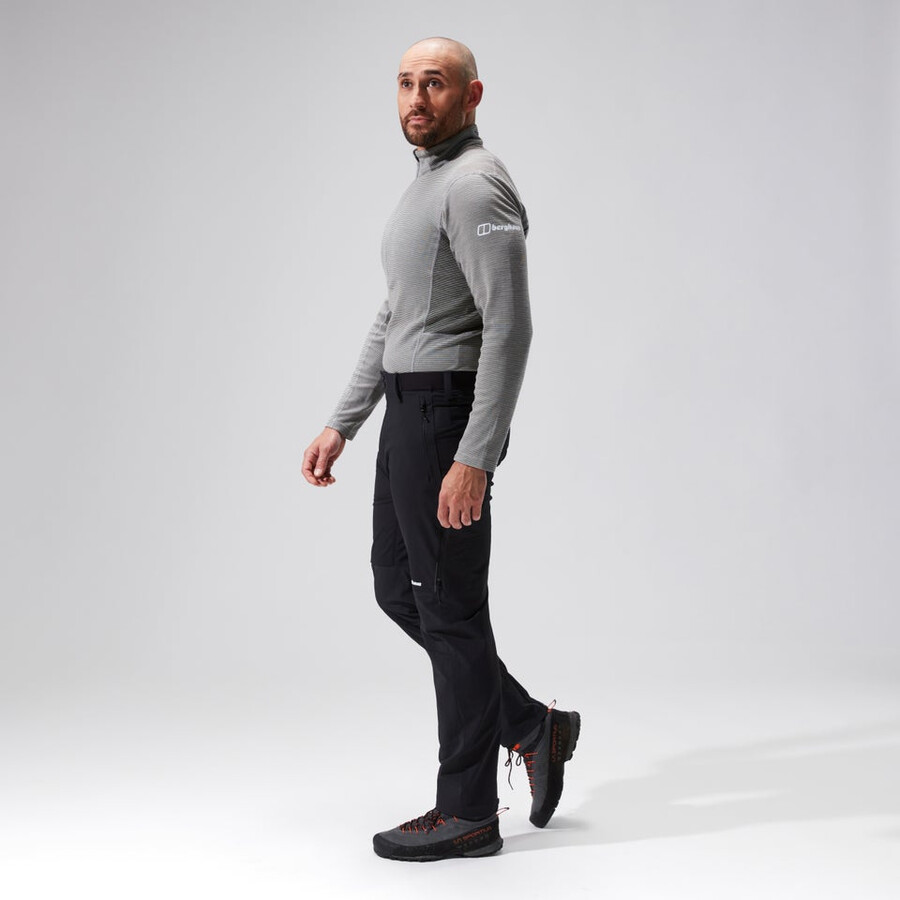 uomini mtn guida alpina pant - black berghaus