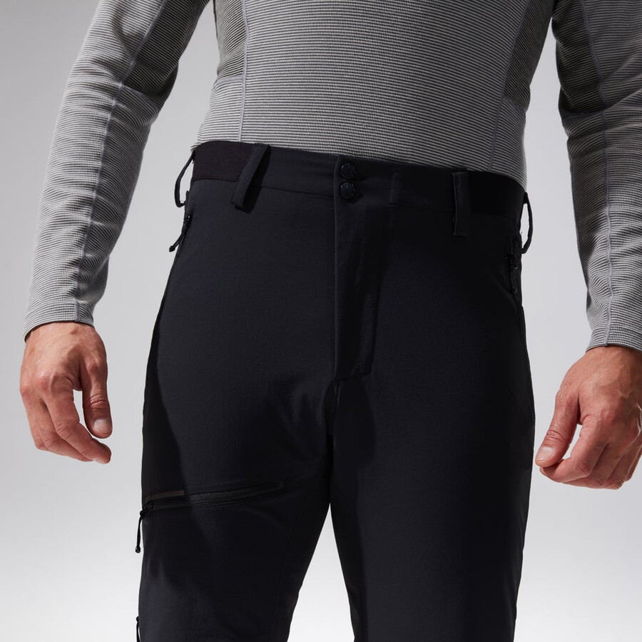 uomini mtn guida alpina pant - black berghaus