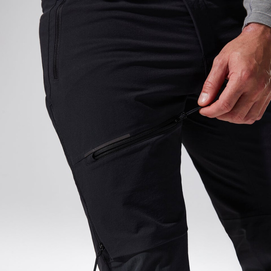 uomini mtn guida alpina pant - black berghaus