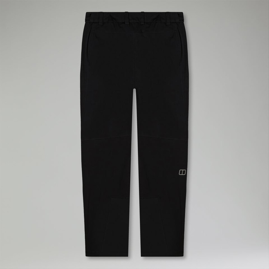 uomini ridge-roamer softshell pant - black berghaus